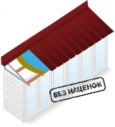 Основные требования к балконной крыше